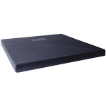 EcoPad Black Plastic Pad, 38 x 42 x 2"