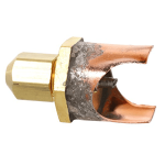 Copper Saddle Valve, 3/4" OD Tube, 2 pk