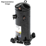 Scroll Compressor, 208/230, 1-Phase, 9.5 EER