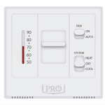 500 Series Mechanical Thermostat, 1H/1C, 10 pk